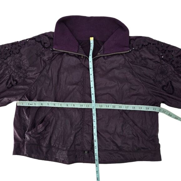 Free People Movement Elevation Jacket Purple Small - Picture 11 of 13
